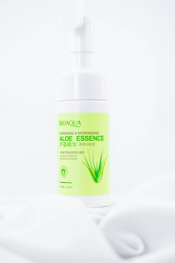 ESPUMA LIMPIADORES DE ALOE VERA BIOAQUA