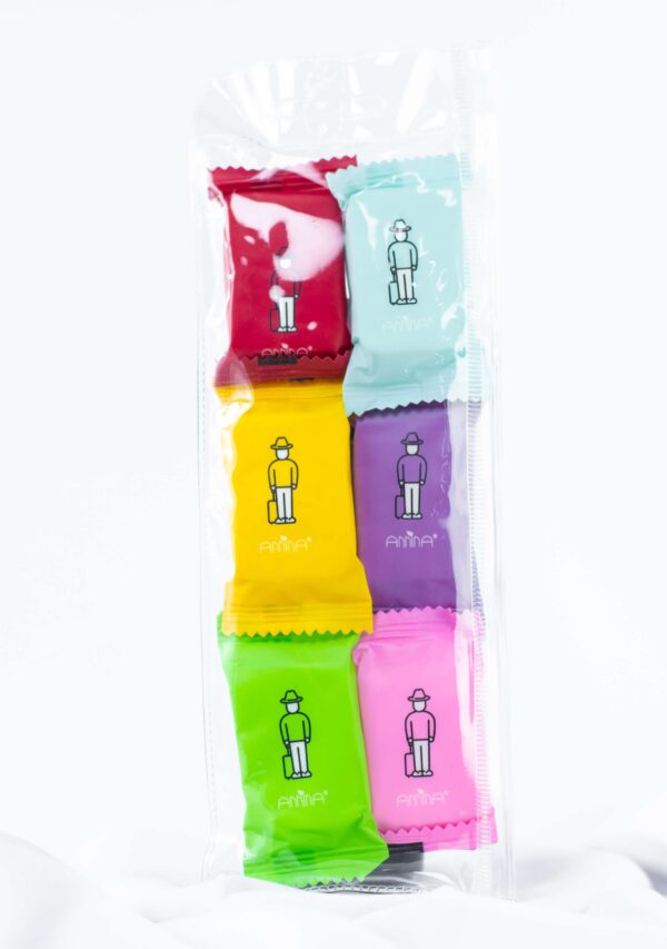 TOALLA FACIAL COMPRIMIDA X6