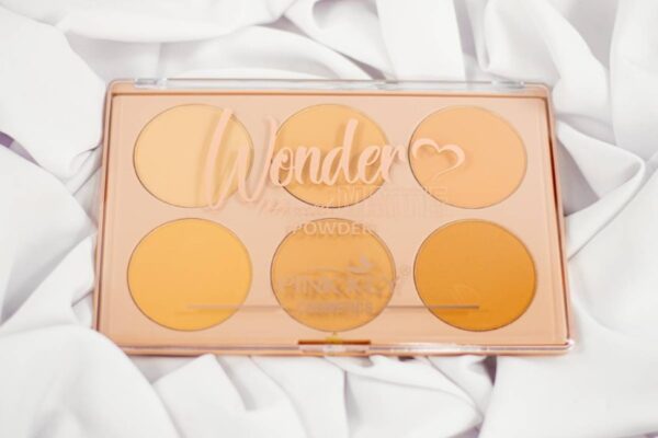 PALETA DE POLVOS COMPACTOS X6 PINK KEY