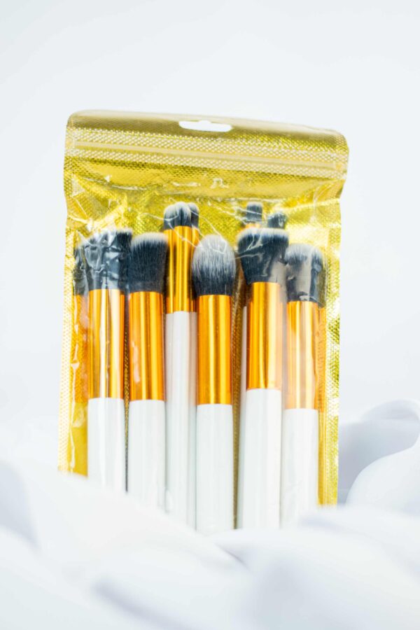 KIT DE BROCHAS TIPO KABUKI X10