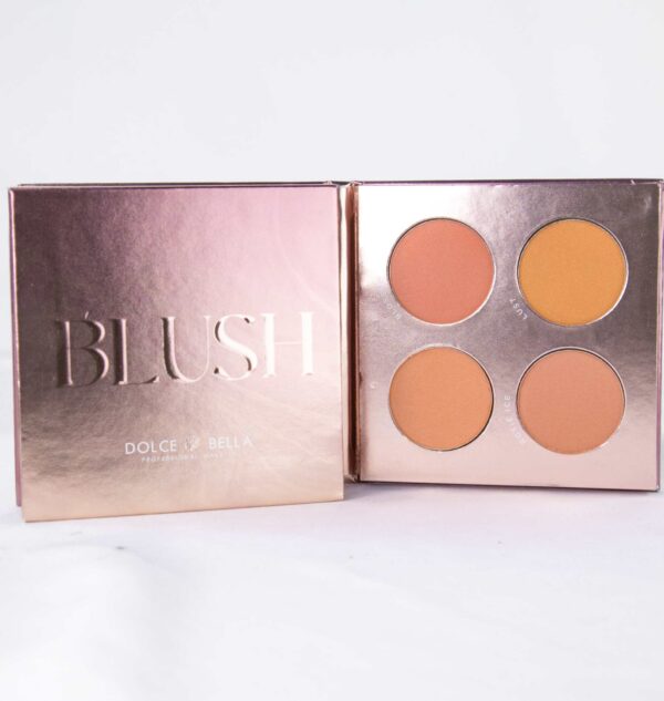PALETA DE RUBORES X4 DOLCE BELLA
